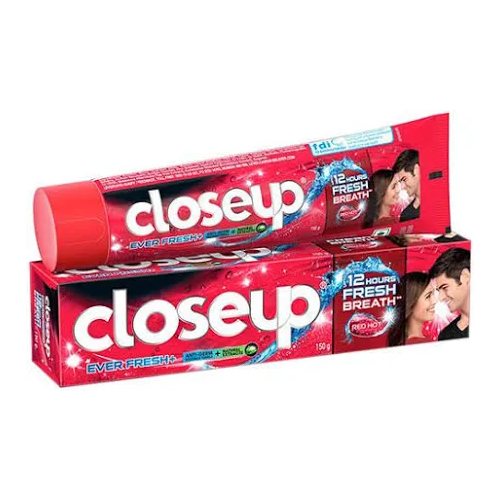 Closeup Toothpaste